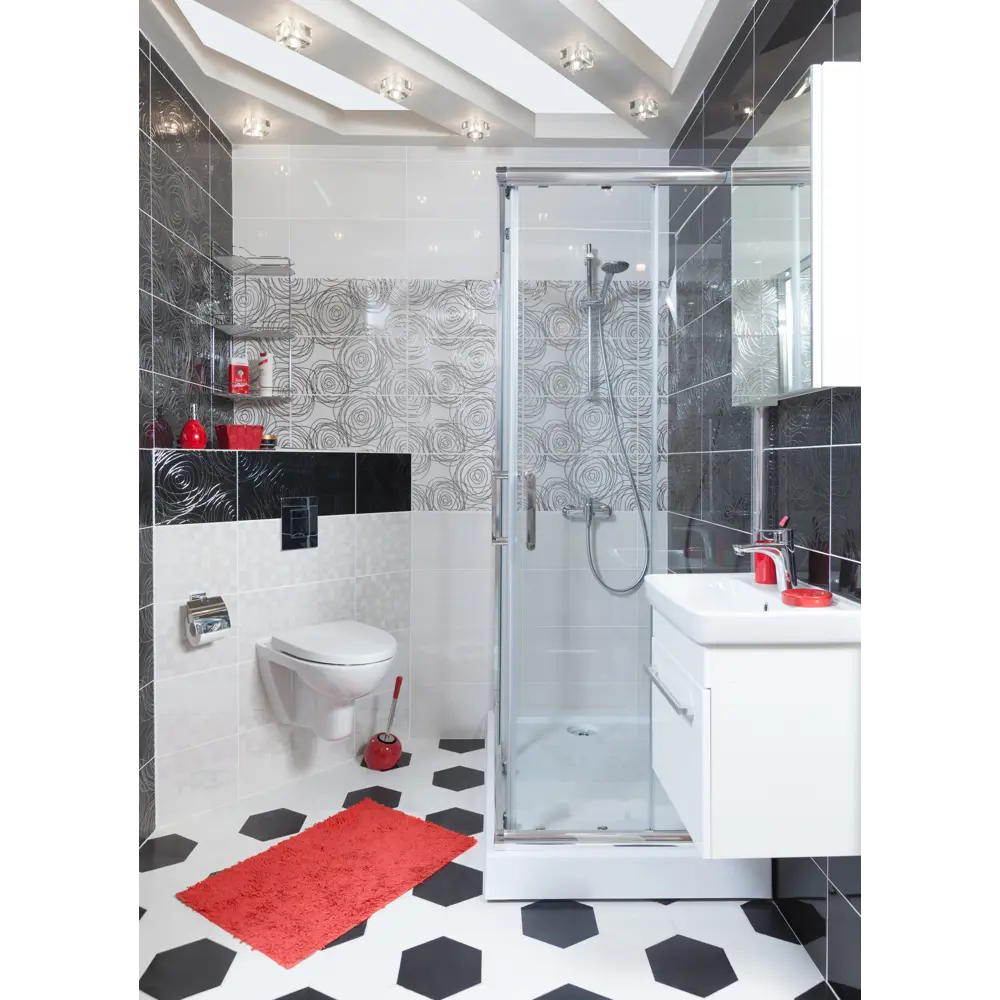 Вставка «День» 25х50 см цвет белый BELANI STLM-2121313 - Вид №3