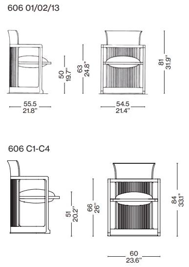Cassina Кресло из массива дерева sun-id-1491900 - Вид №4