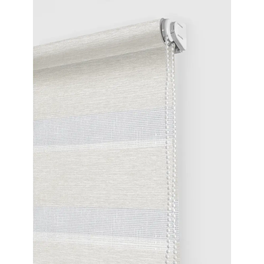 Штора рулонная день-ночь Valencia 60x160 см кремовая MIAMOZA Коллекция 2024г STLM-2117697 - Вид №1