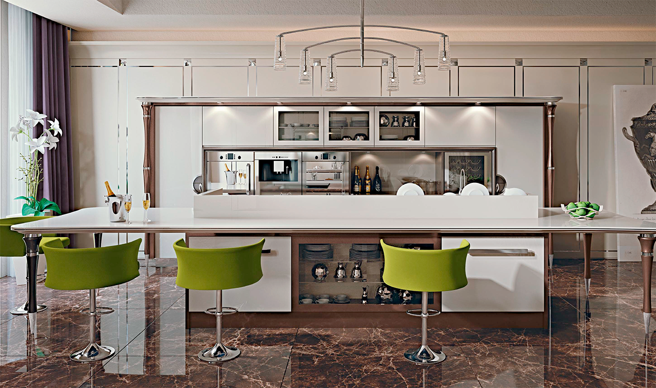 Кухня  RAMPOLDI DIVINA KITCHEN/1 - Вид №1