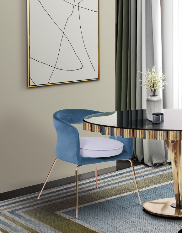 Обеденные стулья Ellen Dining Chair Covethouse ESSENTIAL HOME  - Вид №6