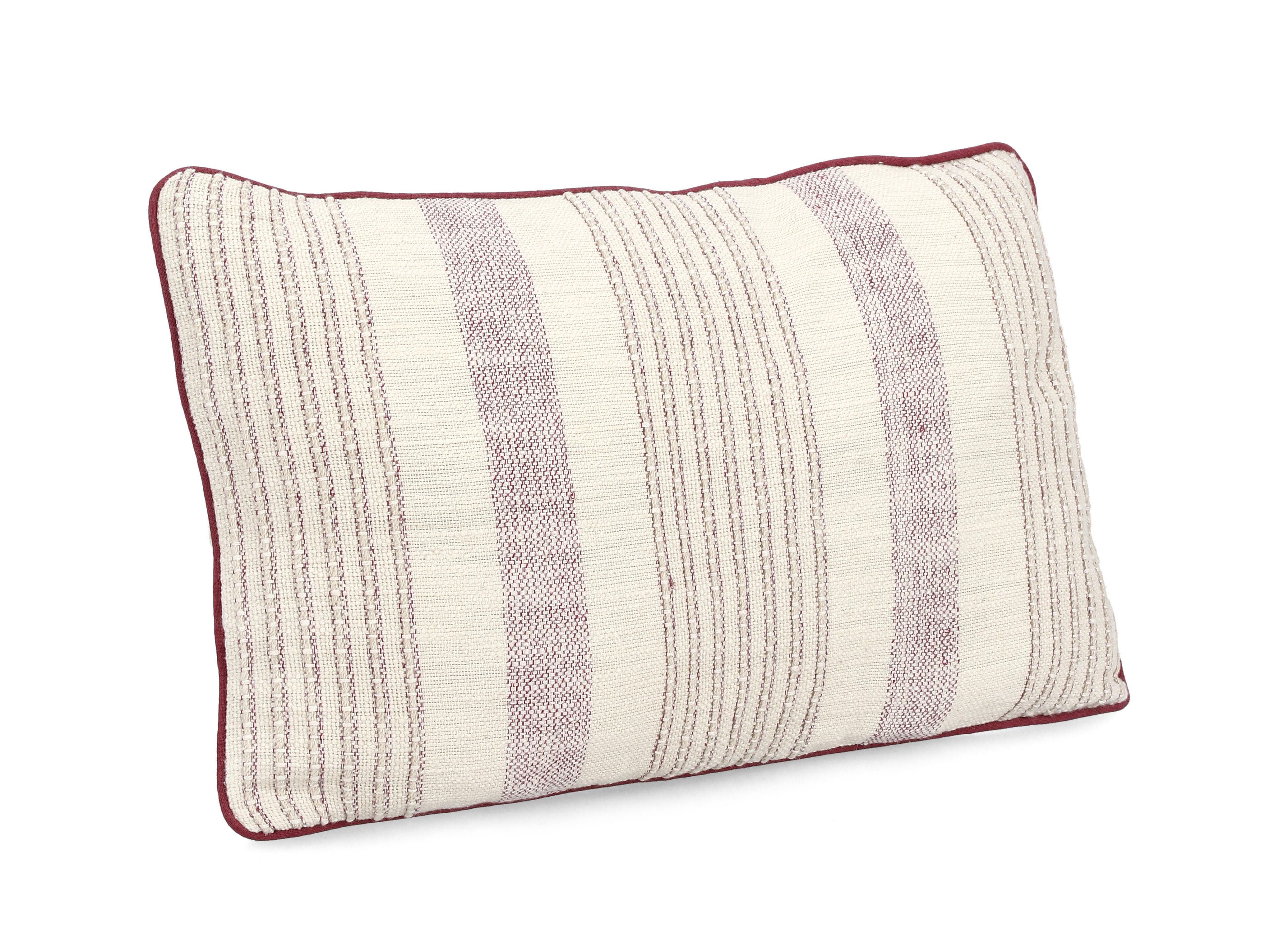 Прямоугольная подушка из ткани BIZZOTTO MORGAN BEIGE BORDEAUX ARCH-00027205 - Вид №1