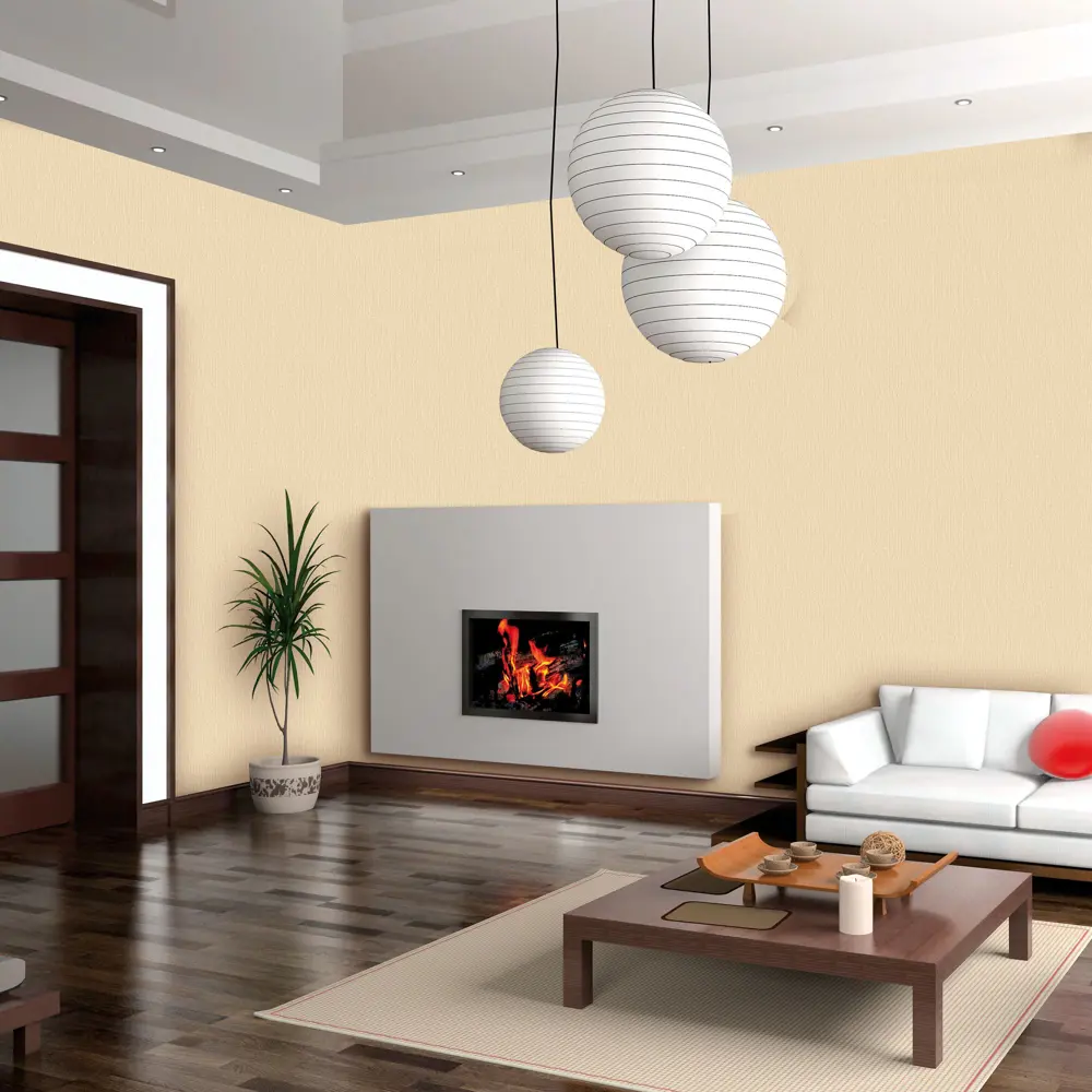 Обои флизелиновые 1.06х10 м фон бежевый ER 3504-11 Erismann STLM-2003025 - Вид №2