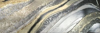 DECOR SUPERIOR GOLD DARK 25X75 Ceramiche Brennero sun-id-311961