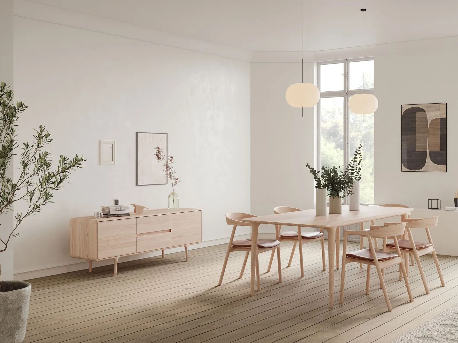 Шкаф из дуба с ящиками Gazzda Fawn ARCH-00137576 - Вид №2