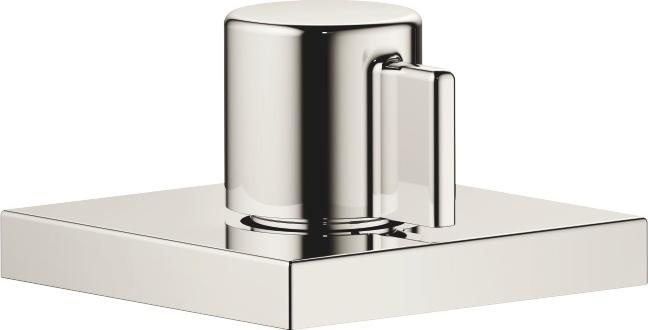 20000985-08 Вентиль боковой запирание влево горячий - платина Dornbracht Symetrics