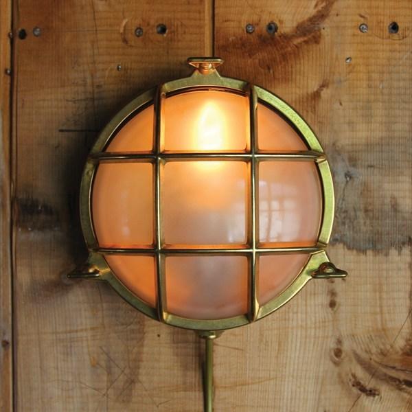 Mullan Lighting Настенный светильник с прямым светом ручной работы Adoo marine nautical light Mlwl217  - Вид №4