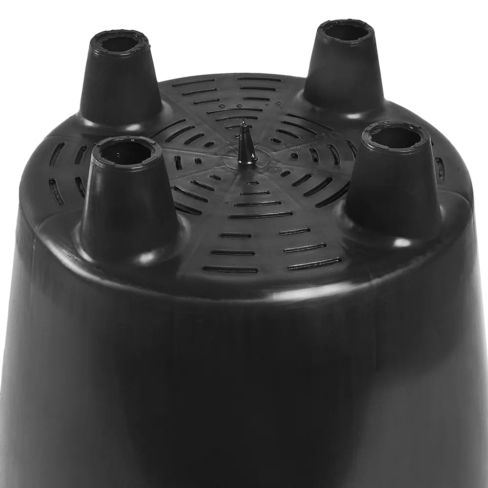 Кашпо для цветов Ingreen Rattan ø38 см v30 л пластик бежевый STLM-2128410 - Вид №3