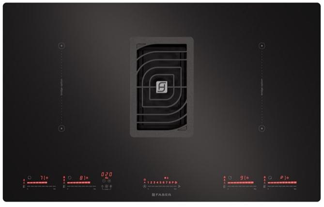 FABER Индукционная варочная панель со встроенной вытяжкой  340.0540.965  - Вид №2