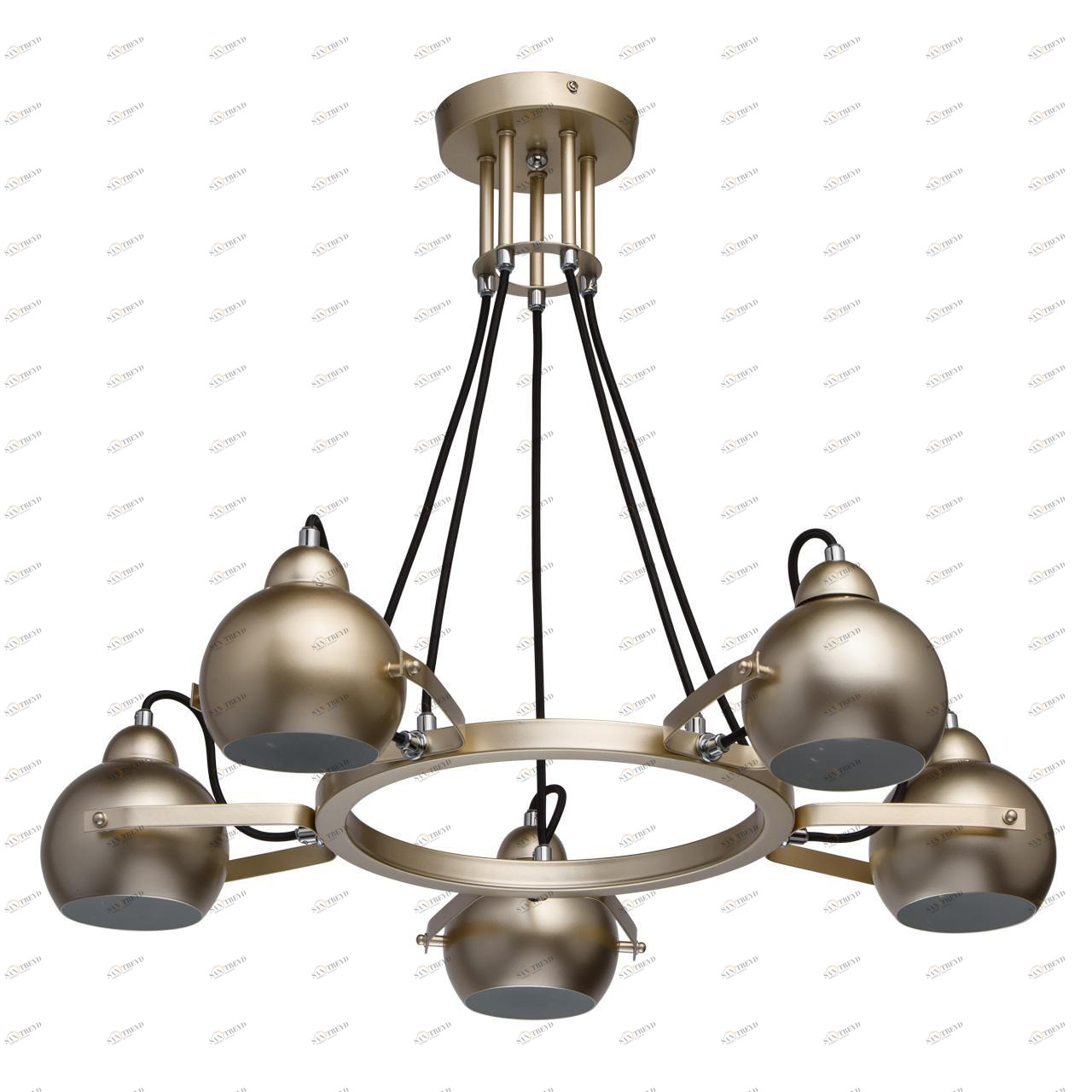 Подвесная люстра MW-Light Формула 1 696010105 MW-LIGHT ДИЗАЙНЕРСКИЕ, ФОРМУЛА 187061 Золотой 