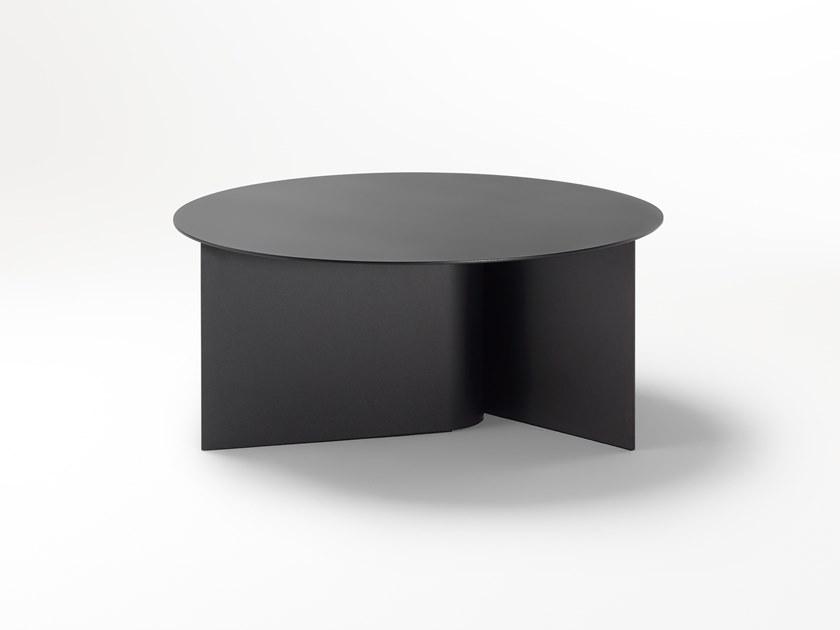 Ross Gardam Низкий круглый журнальный столик из алюминия с порошковым покрытием Breeze Bc01 - Вид №2
