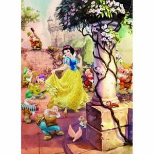 4-494-Dancing-Snow-White Фотообои Komar Disney 1.84х2.54 м