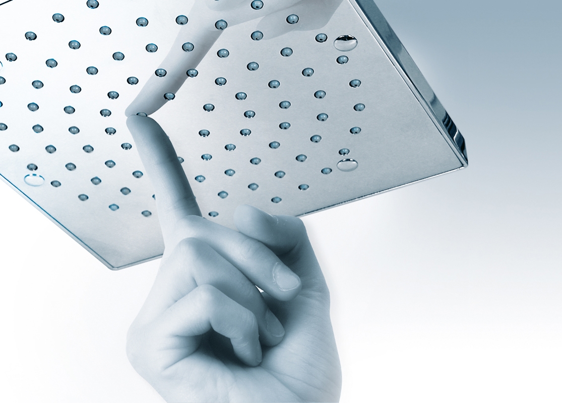 H61715G Потолочный & настенный душ Cube 260 x 260 mm BOSSINI  - Вид №1