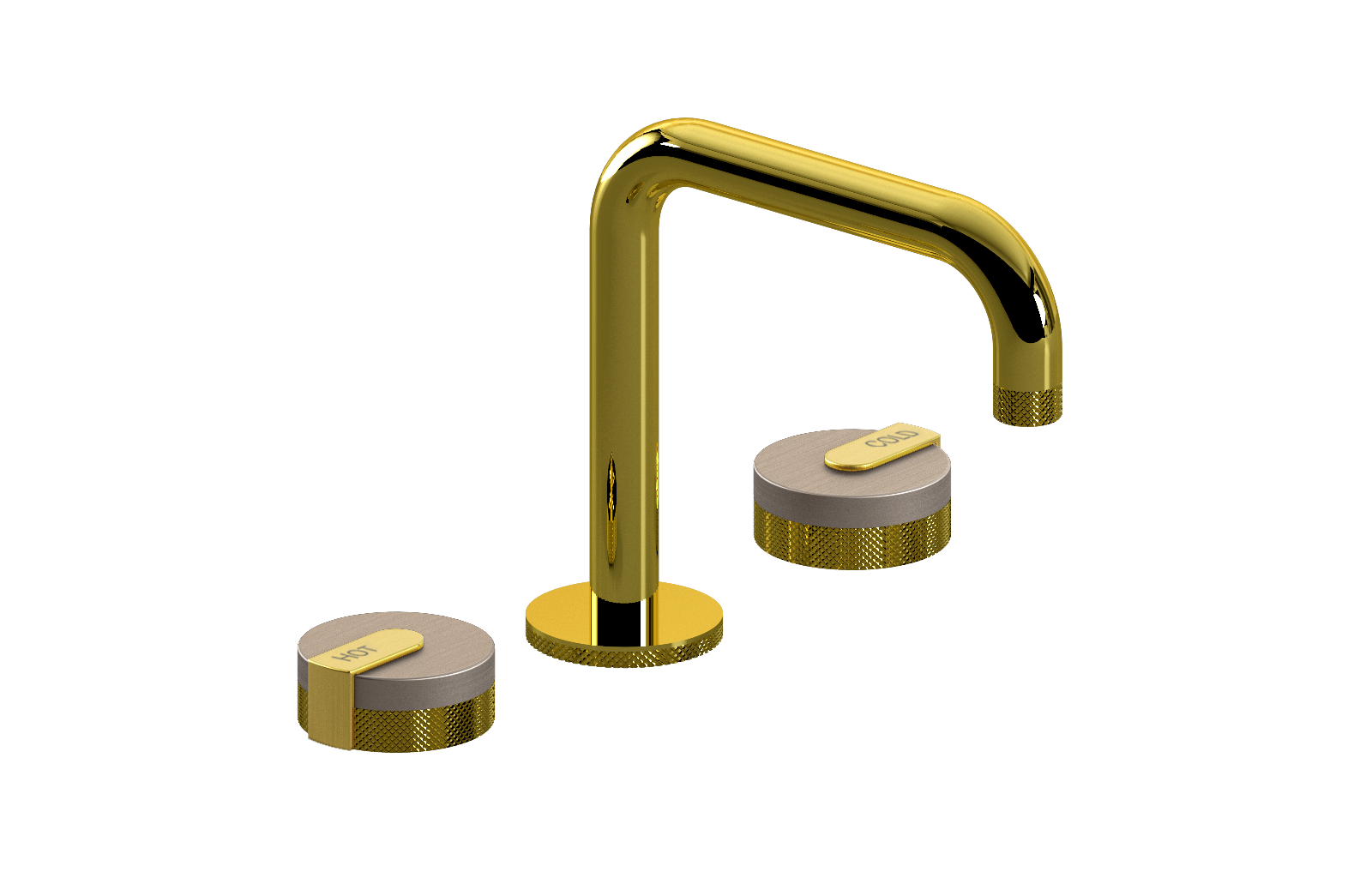 E-11511-R1SN-L1BB-PB Смеситель для умывальника на 3 отвертия GRAFF MOD+