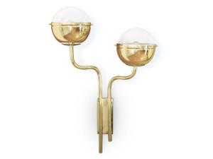 Латунный настенный светильник