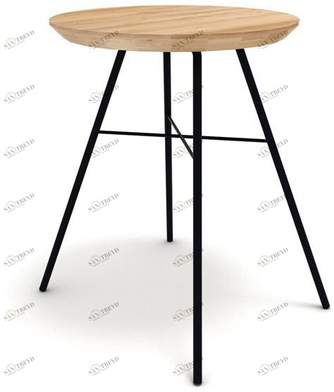 Ethnicraft Табурет из дуба Oak disc 26614