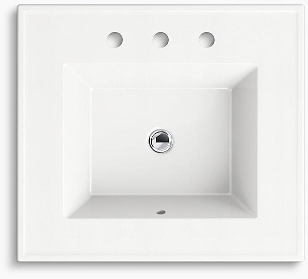 K-2777-8-7 Накладная раковина на столешницу  прямоугольная Kohler  - Вид №2