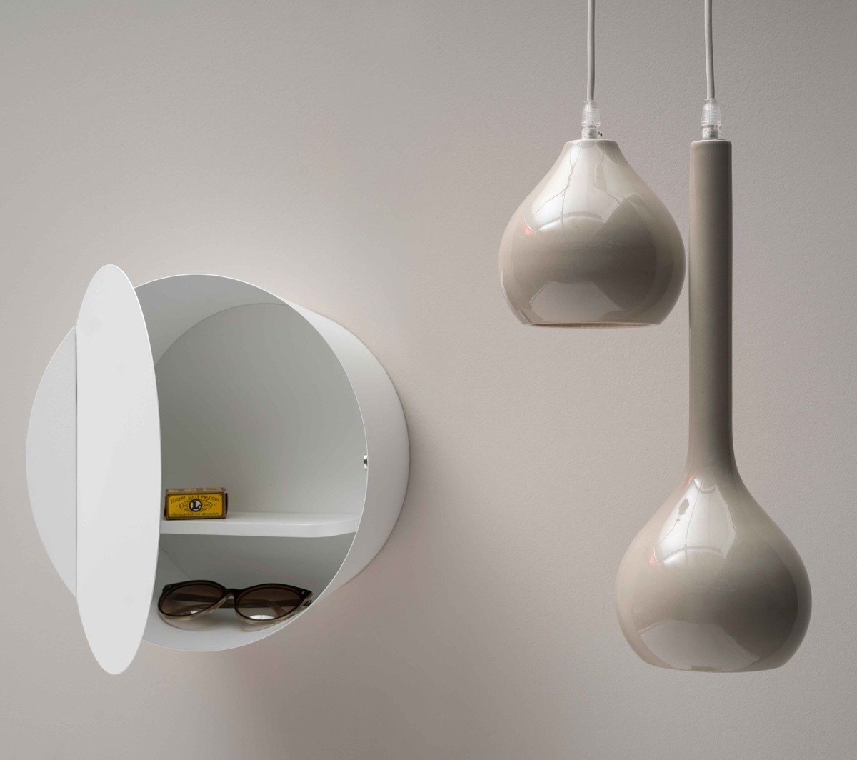 Ex.T Drip 1 Подвесной светильник из серой керамики EXDRIP1GRI - Вид №2