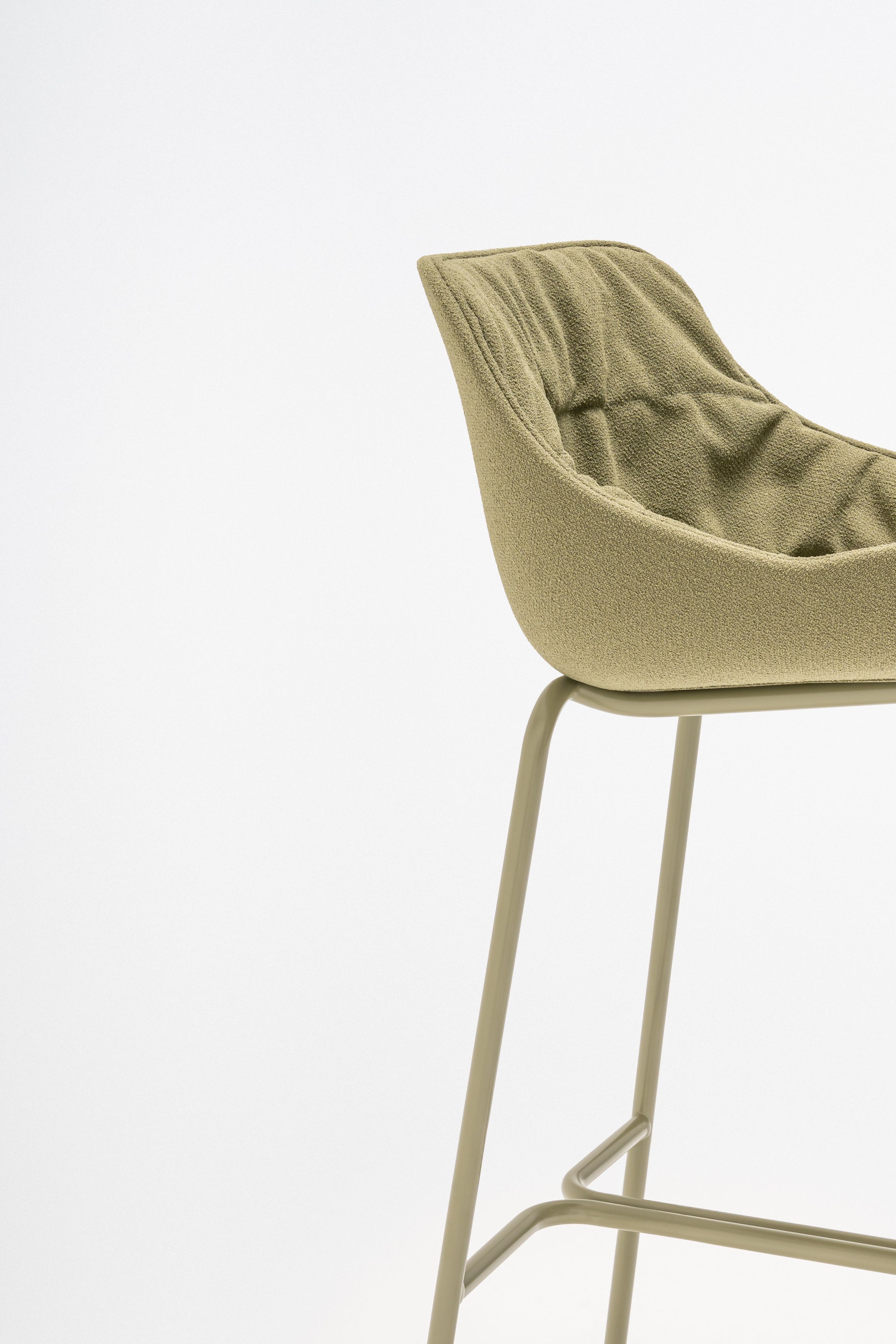 Высокий стул с тканевой подкладкой MDD Baltic ARCH-00071413 - Вид №8