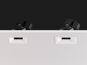 Утопленный квадратный светодиодный прожектор