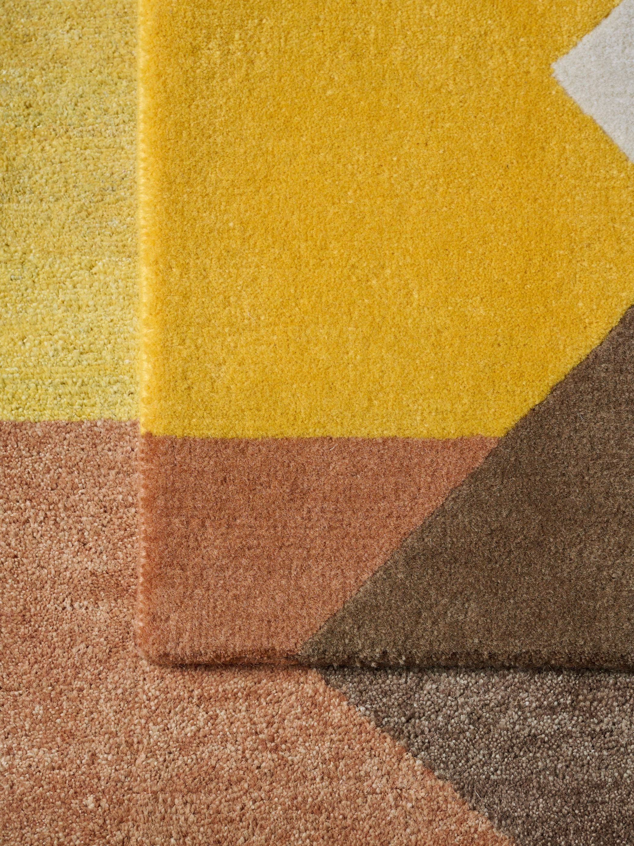 Шерстяной ковер с геометрическим рисунком Classicon Castellar ARCH-00034525 - Вид №2