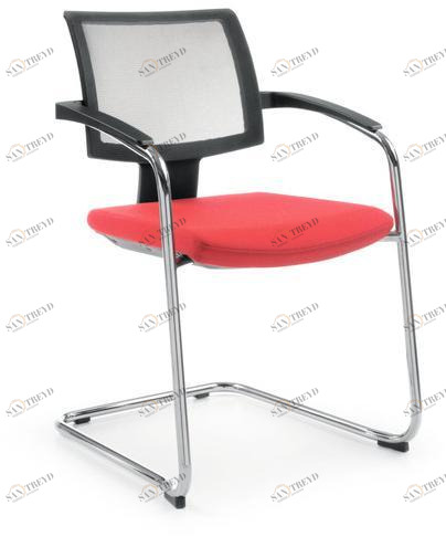 profim Стул для конференций штабелируемый консольный с подлокотниками Xenon net sun-id-1409148