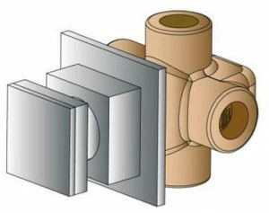 RUBINETTERIE STELLA Переключатель душа для ванны Casanova 0/150a