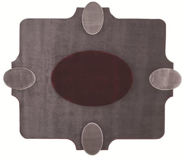 Ковер из ткани с геометрическими мотивами New dreams Santreyd sun-id-1354500 - Вид №1