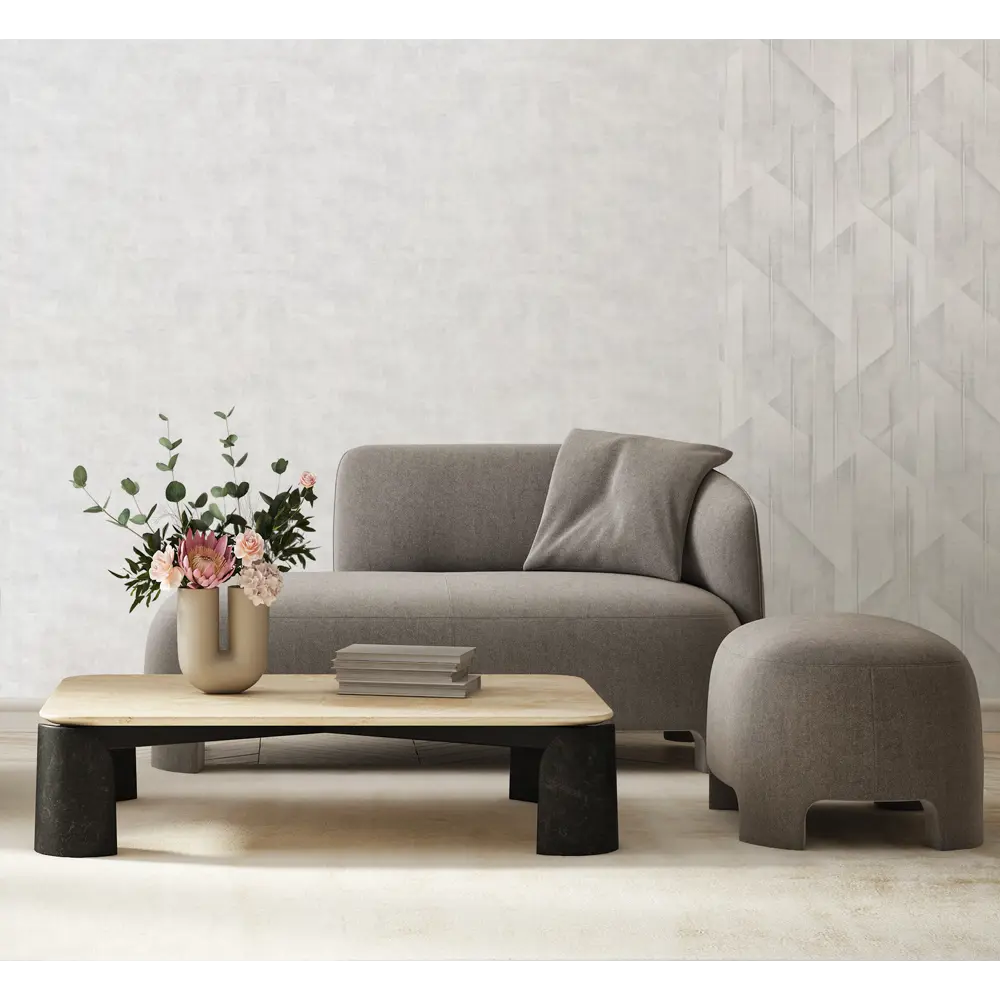 Обои флизелиновые Артекс Авалон серые 1.06 м 11127-01 STLM-2144703 - Вид №3