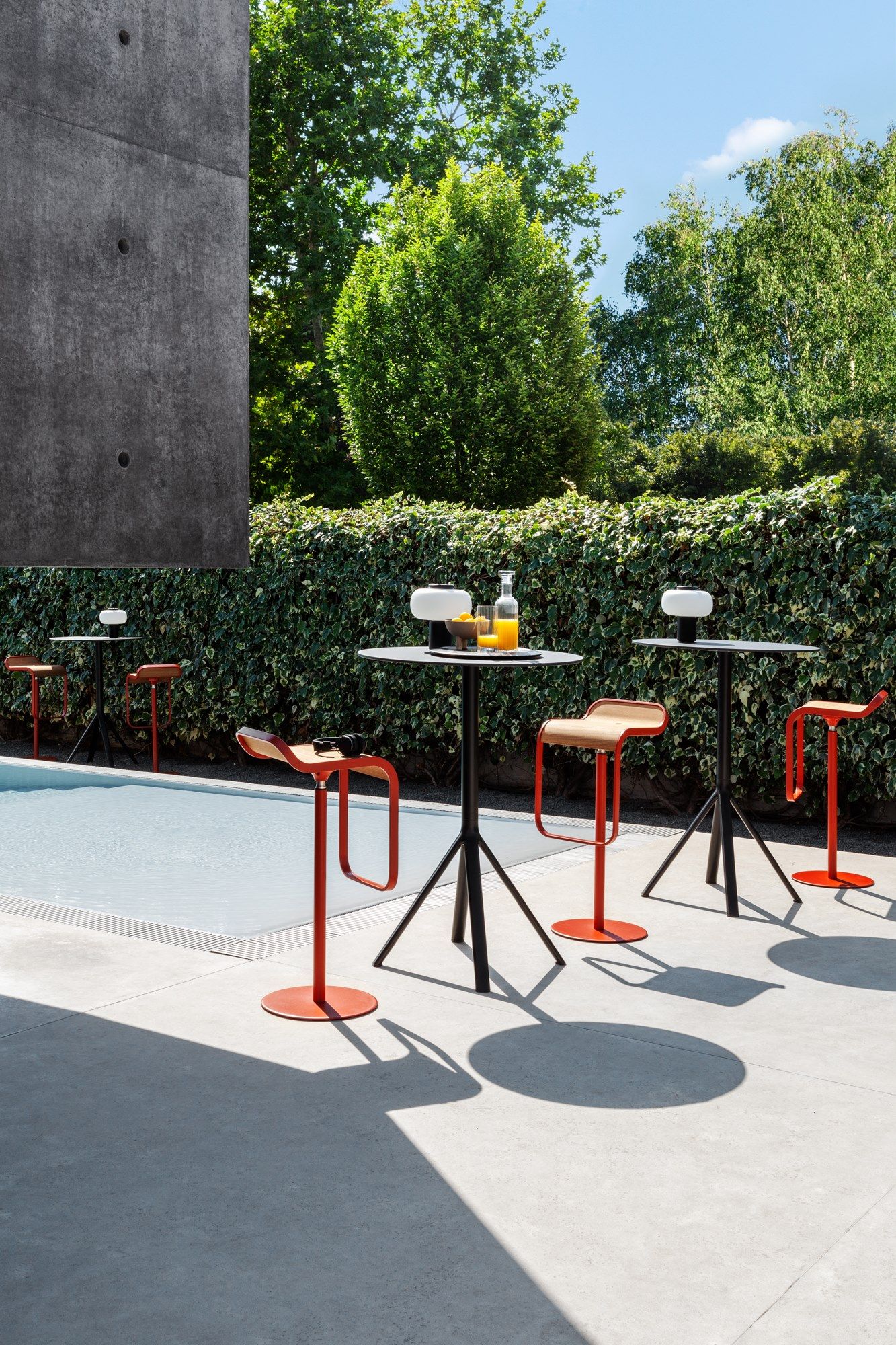 Высокий садовый стул Lapalma LEM OUTDOOR ARCH-00134951 - Вид №14