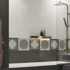 Керамин Салерно: настенная плитка с эффектом терраццо 60×30 см 89398690