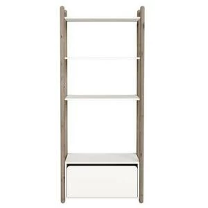 Гарнитур Maxi В, 1 полка и 1 комод, коричневый