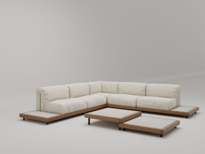 Низкий садовый столик