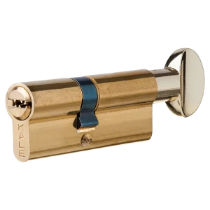 Цилиндр Kale 164SM-80-C-BP, 30х40 мм, ключ/вертушка, цвет золото 82394720 STLM-2176431