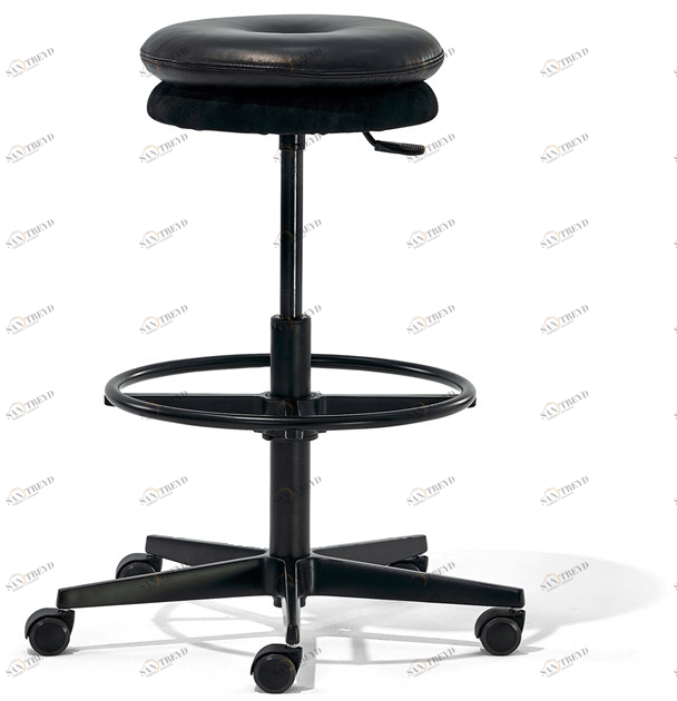 Richard Lampert Регулируемый по высоте табурет с 5 спицами и колесами sun-id-1476165