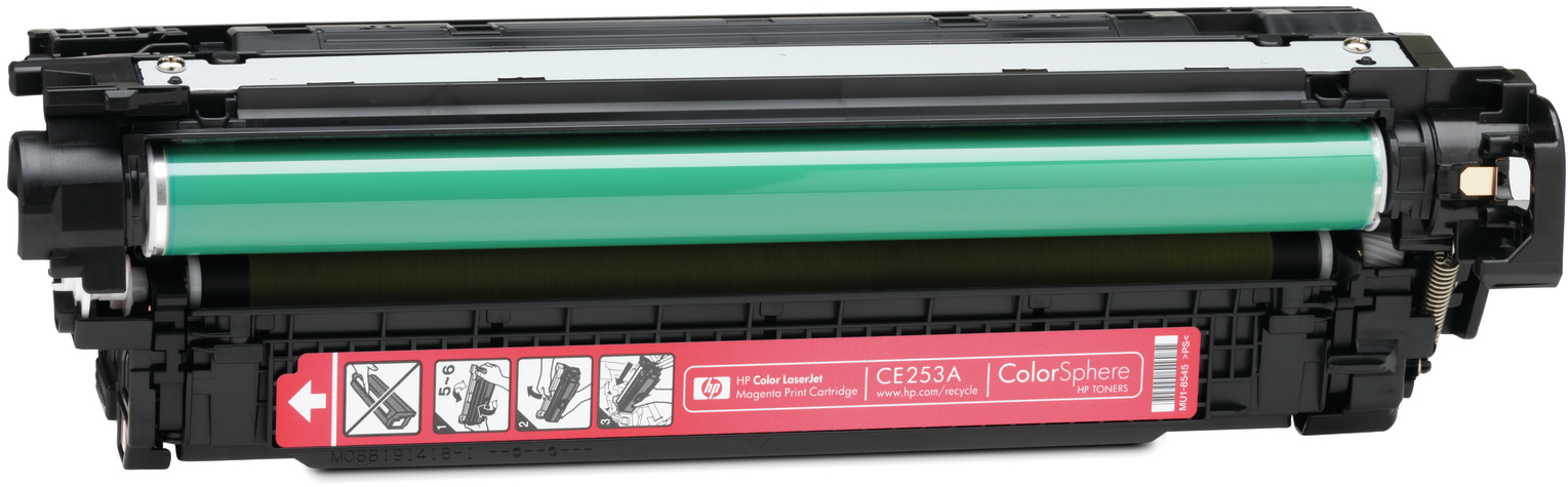 CE253A color laserjet magenta print cartridge HP Santreyd  - Вид №3