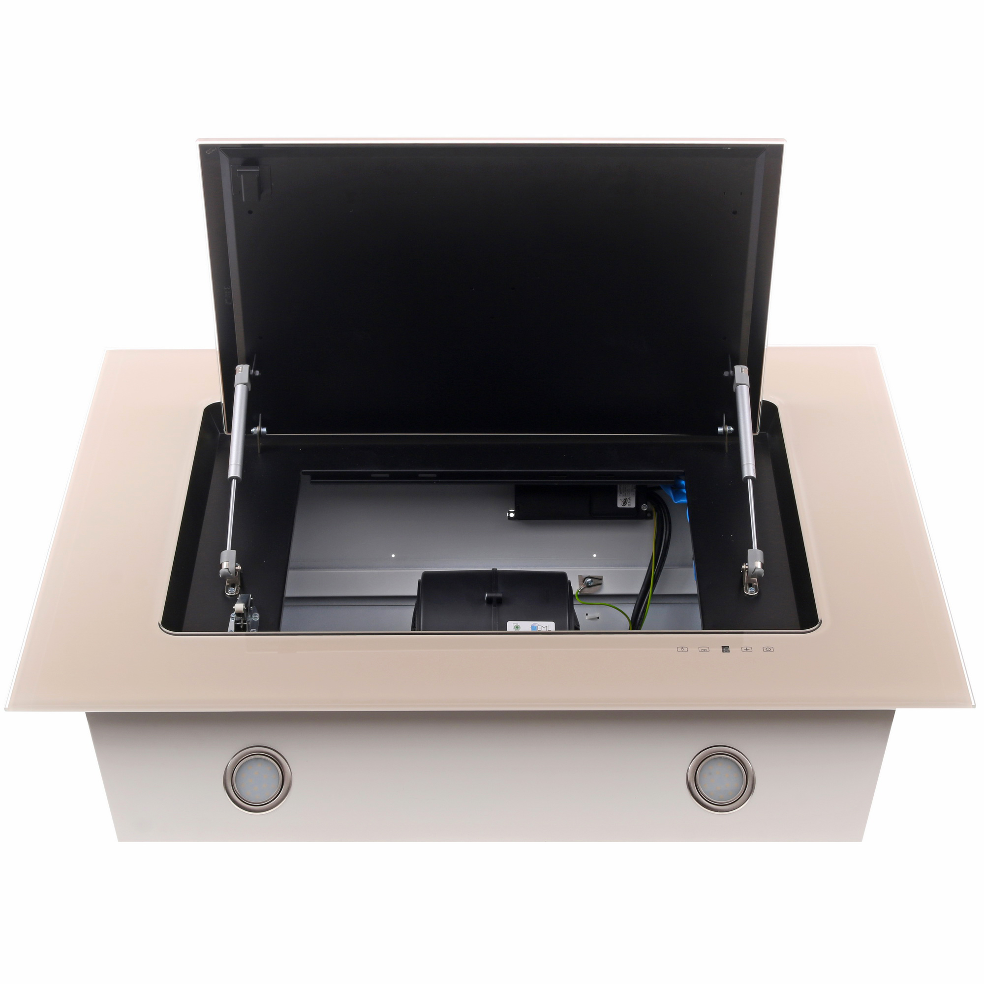 1254524 Вытяжка наклонная ELIKOR Оникс 90П-1000-Е4Д бежевый STDN-0142643 - Вид №8