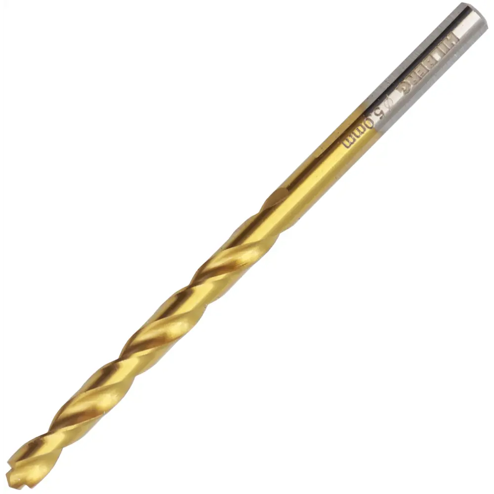 Сверло спиральное по металлу Hilberg CO050 5x86 мм HSS-Co 89387097 STLM-1579203