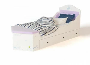 Кровать корабль ABC-KING Pirates (160*90) без ящика и носа - NEW