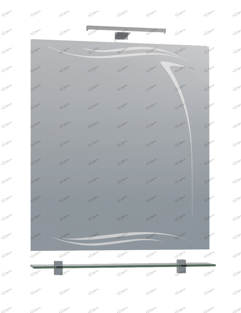 Зеркало Olivia 700700⨉40⨉800 мм VIGO sun-id-665315