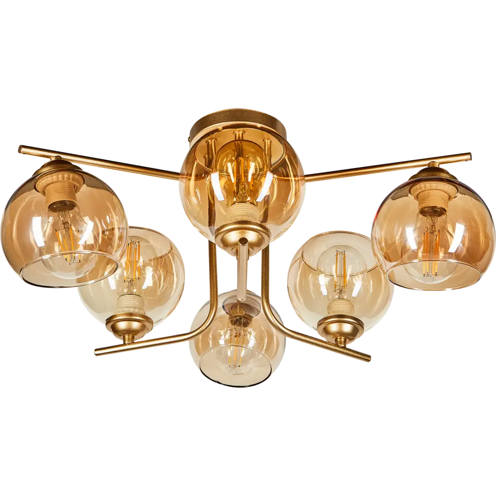 Люстра подвесная 1134/6 6 ламп цвет золотой Escada STLM-2049532 - Вид №2