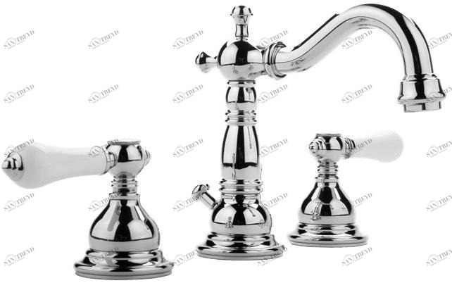 GRAFF Смеситель для раковины на 3 отверстия Canterbury 2375200