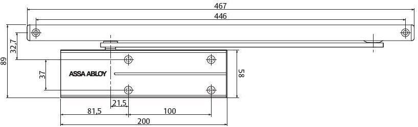 ASSA ABLOY Opening Solutions Доводчик воздушной двери sun-id-1514234 - Вид №4