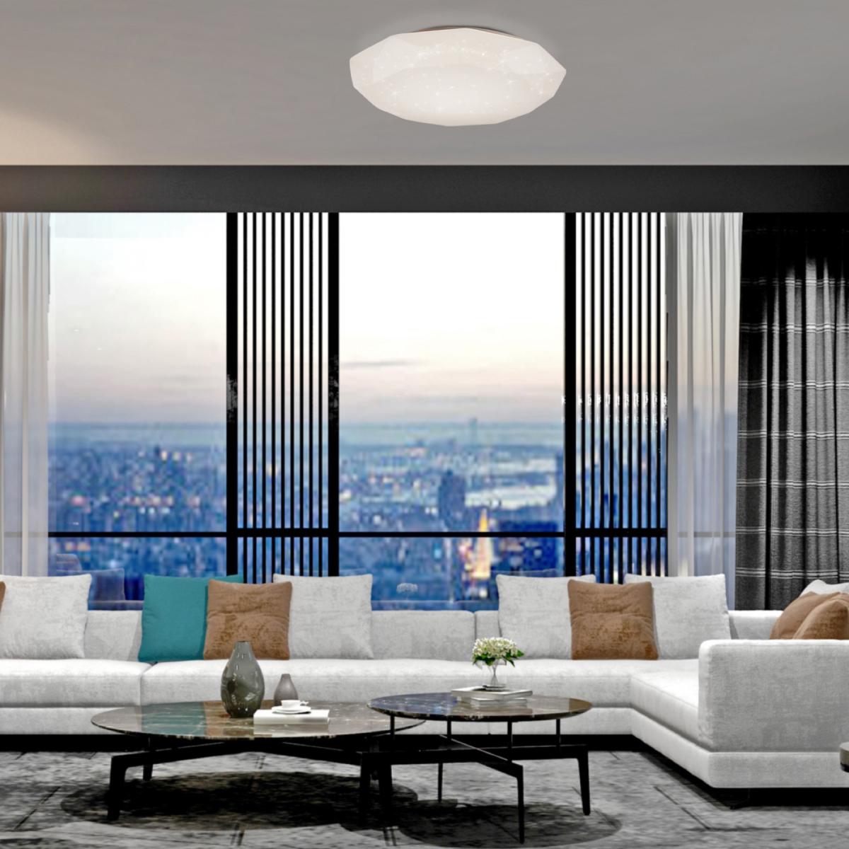 096925 Потолочный светильник MANTRA DIAMANTE SMART 5975 Mantra Diamante smart  - Вид №3