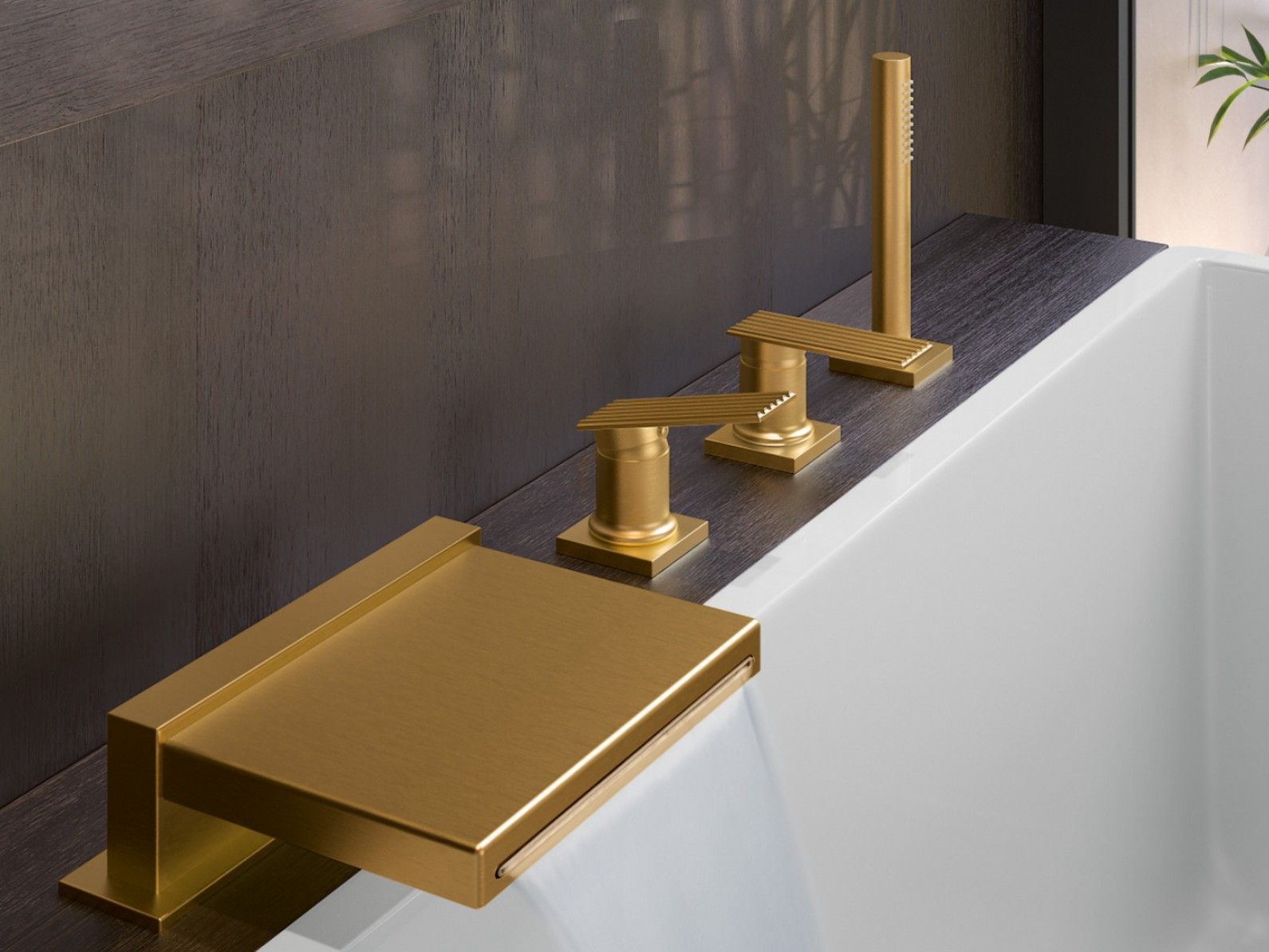 Смеситель для ванны из латуни Rubinetterie Treemme ARCH-00124300 - Вид №1