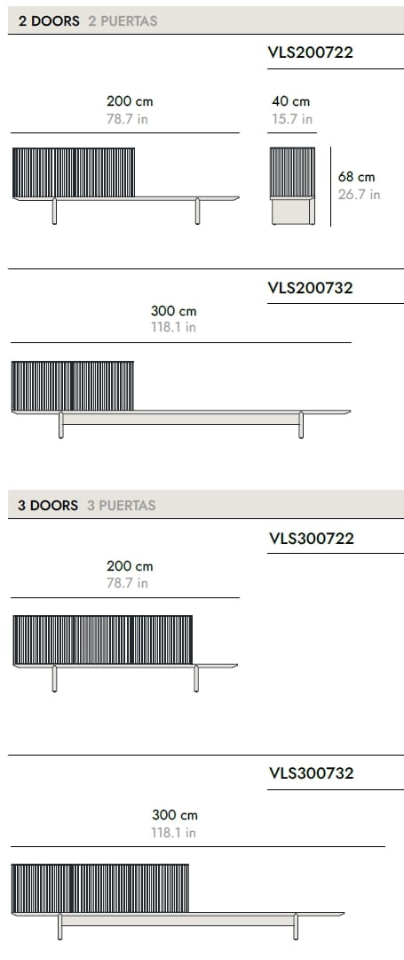 Деревянный шкаф с распашными дверями Punt Velasca ARCH-00108370 - Вид №15