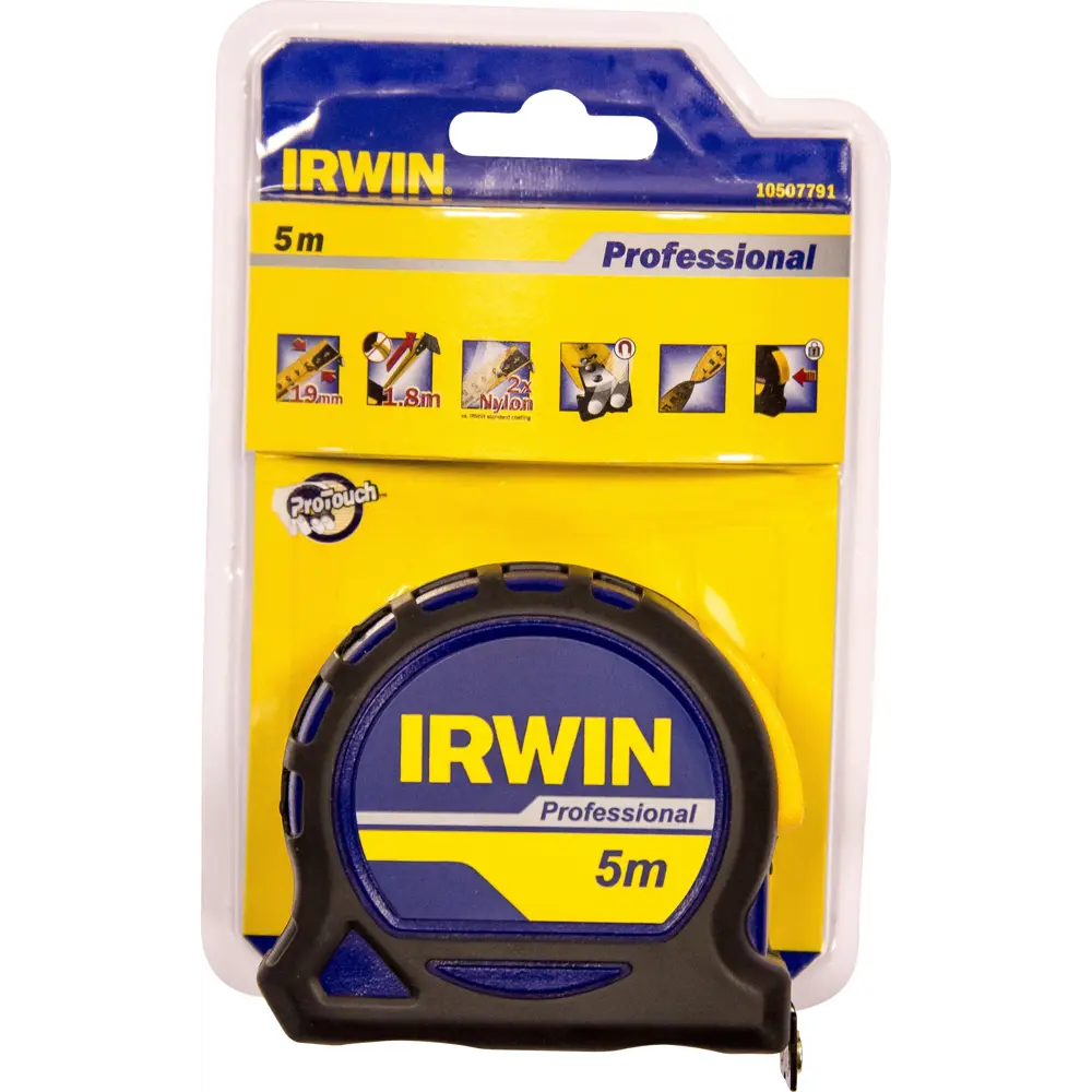 Рулетка Irwin MPP Professional 5 м x 19 мм, магнитный наконечник, двусторонняя шкала STLM-2179038 - Вид №2