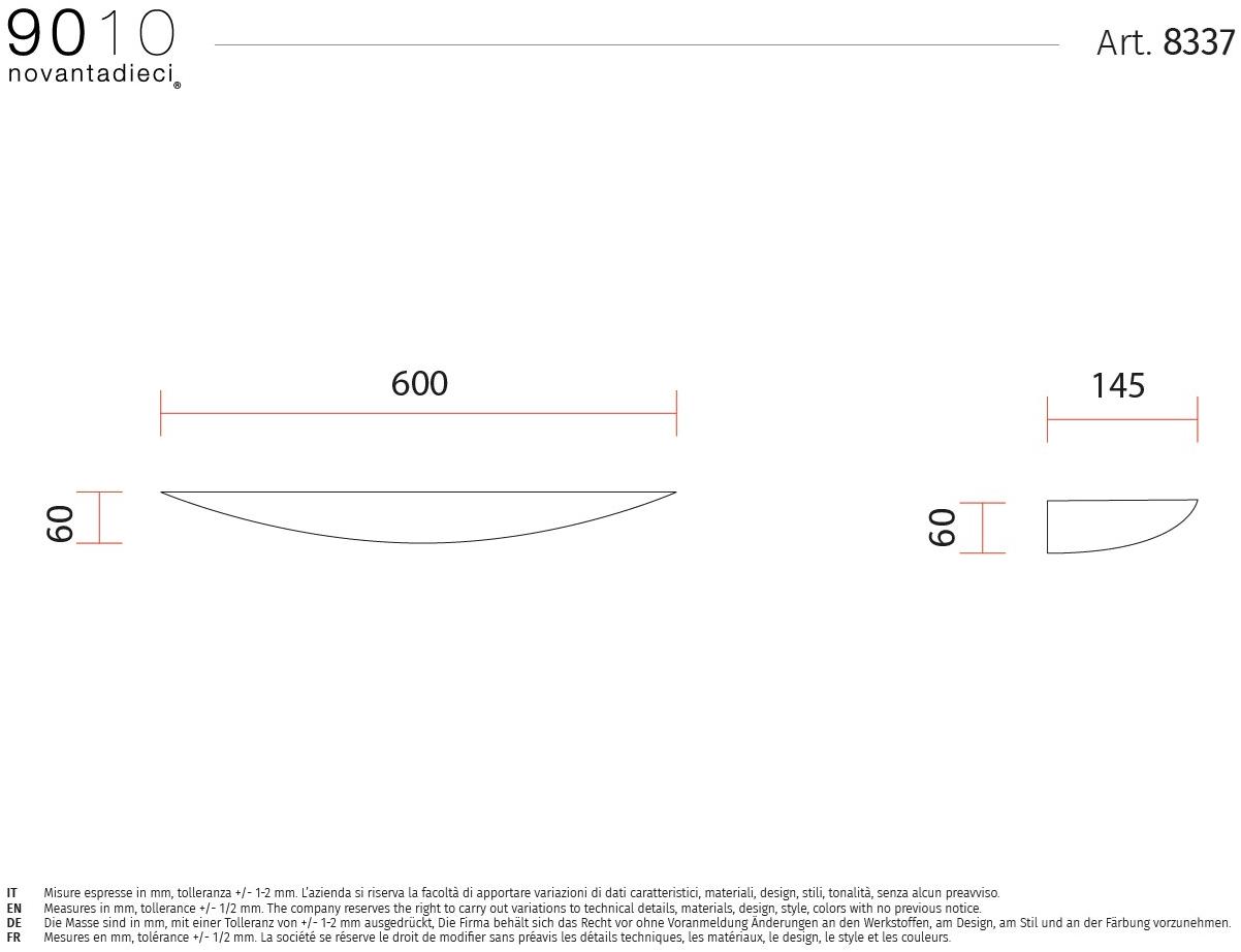 9010 novantadieci Аппликация светодиода из керамики  8337  - Вид №4