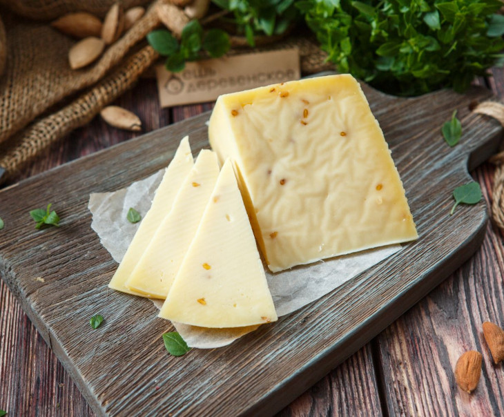 1645 Сыр "Большеволжский" с пажитником Вкусляндия  - Вид №1