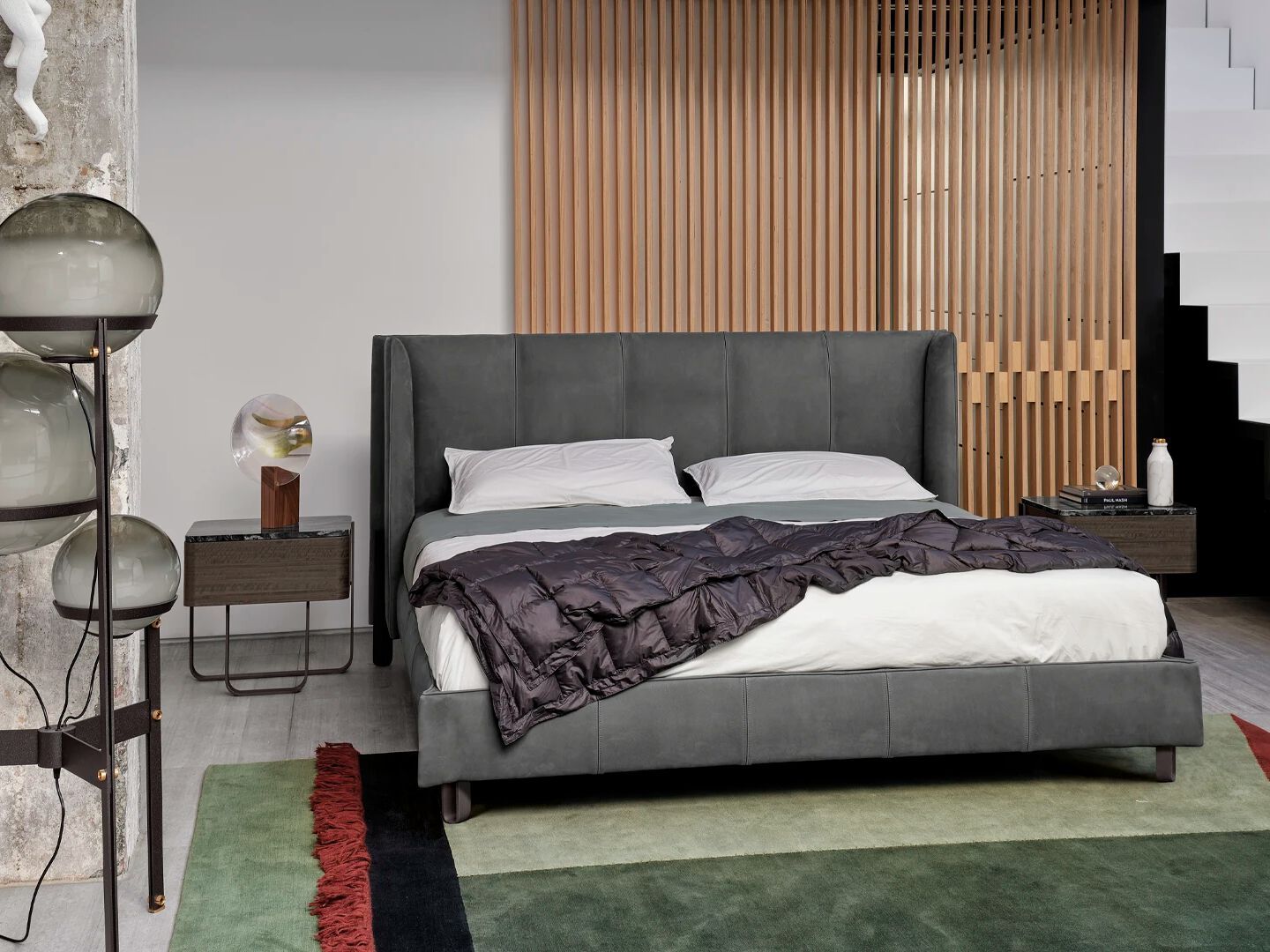 Двуспальная кровать с мягким изголовьем Arketipo BIG NIGHT ARCH-00083815 - Вид №6
